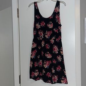 Forever 21 Black Floral Sundress